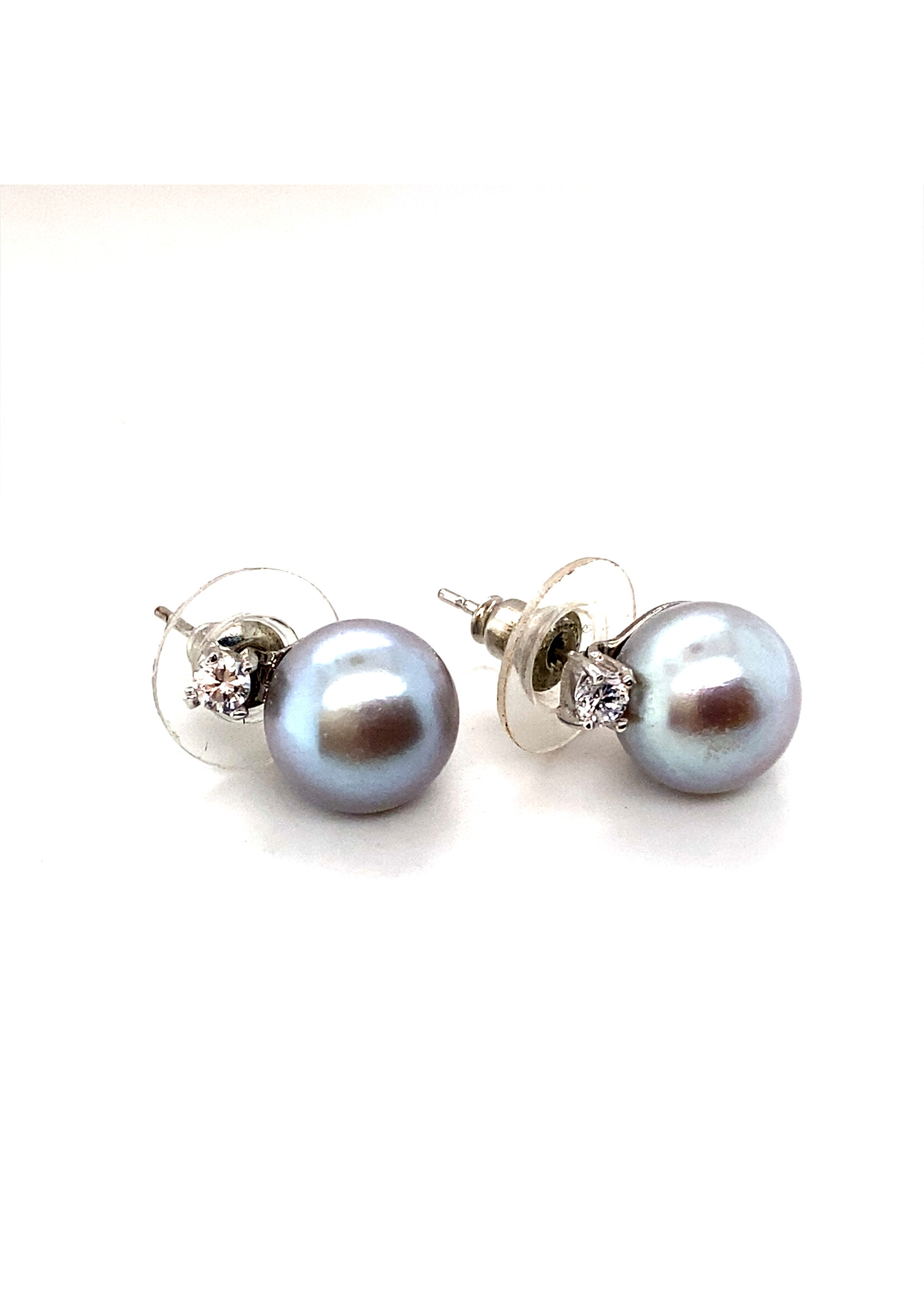 Vintage & Occasion Parel oorknoppen met zikronia