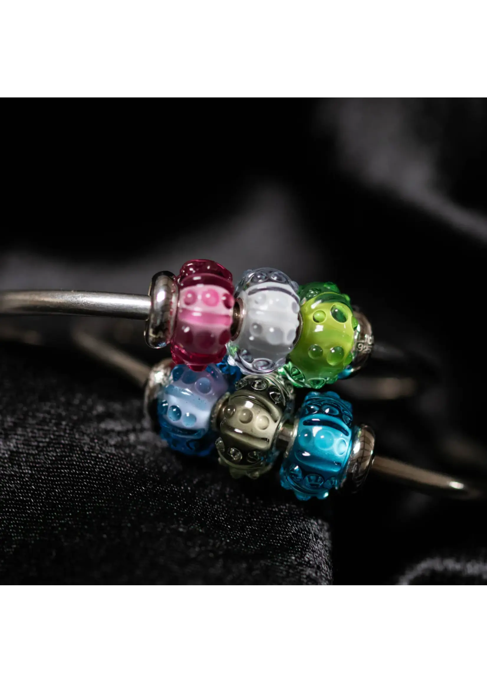 Trollbeads Trollbeads TGLBE-20115 Kraal Witte Bries Special Edition