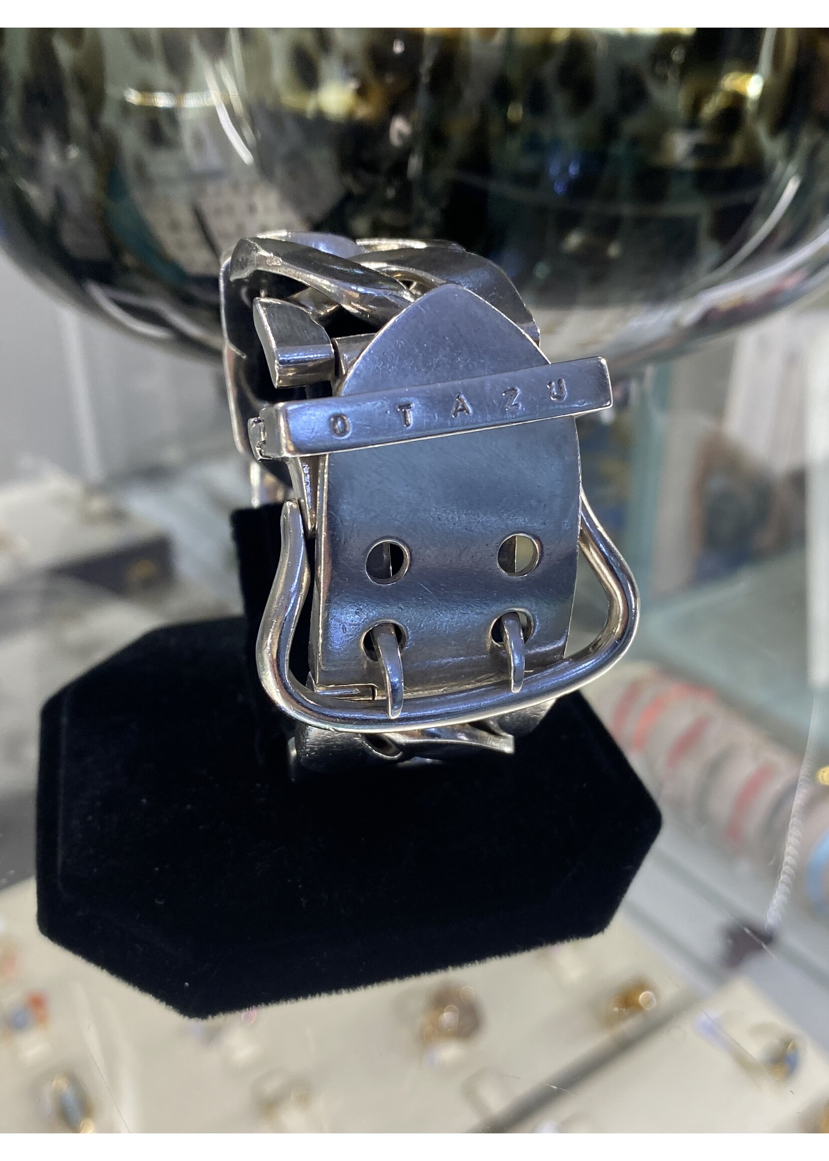 Vintage & Occasion Zilveren occasion gesp armband Otazu