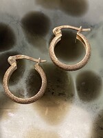 Vintage & Occasion Geelgouden oorringen gediamanteerd 14k