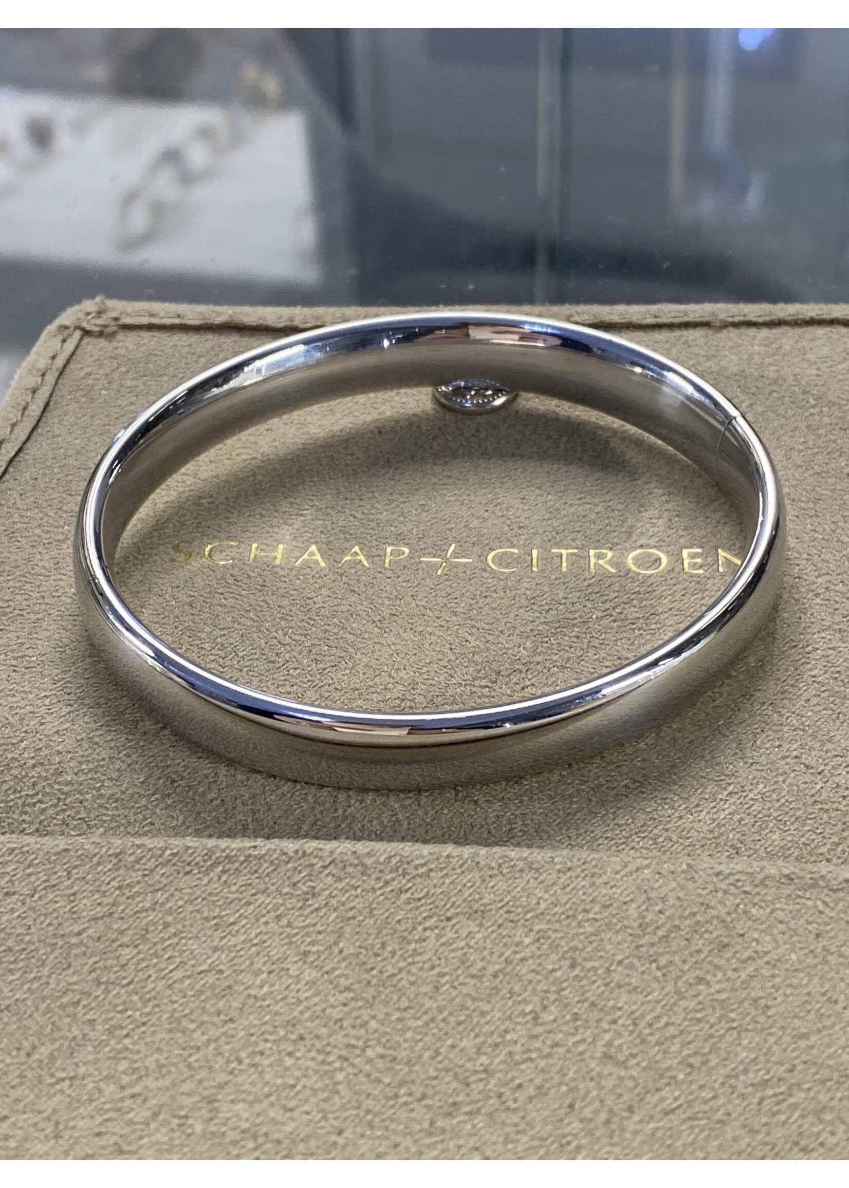 Vintage & Occasion Witgouden Brede armband