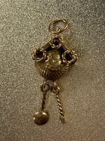 Vintage & Occasion Geelgouden  18 k  hanger koekkoeksklok