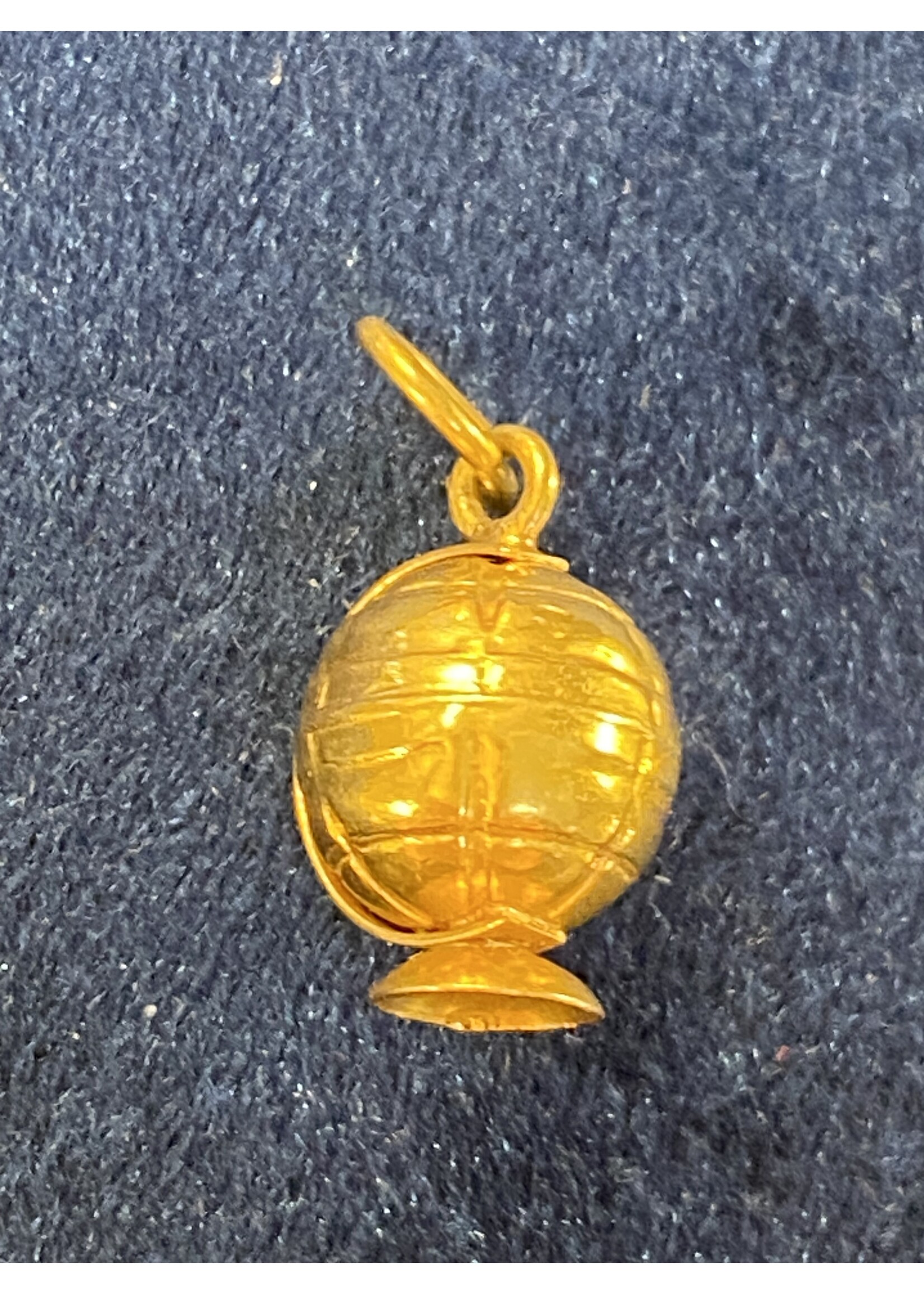 Vintage & Occasion Geelgouden  18k hanger globe