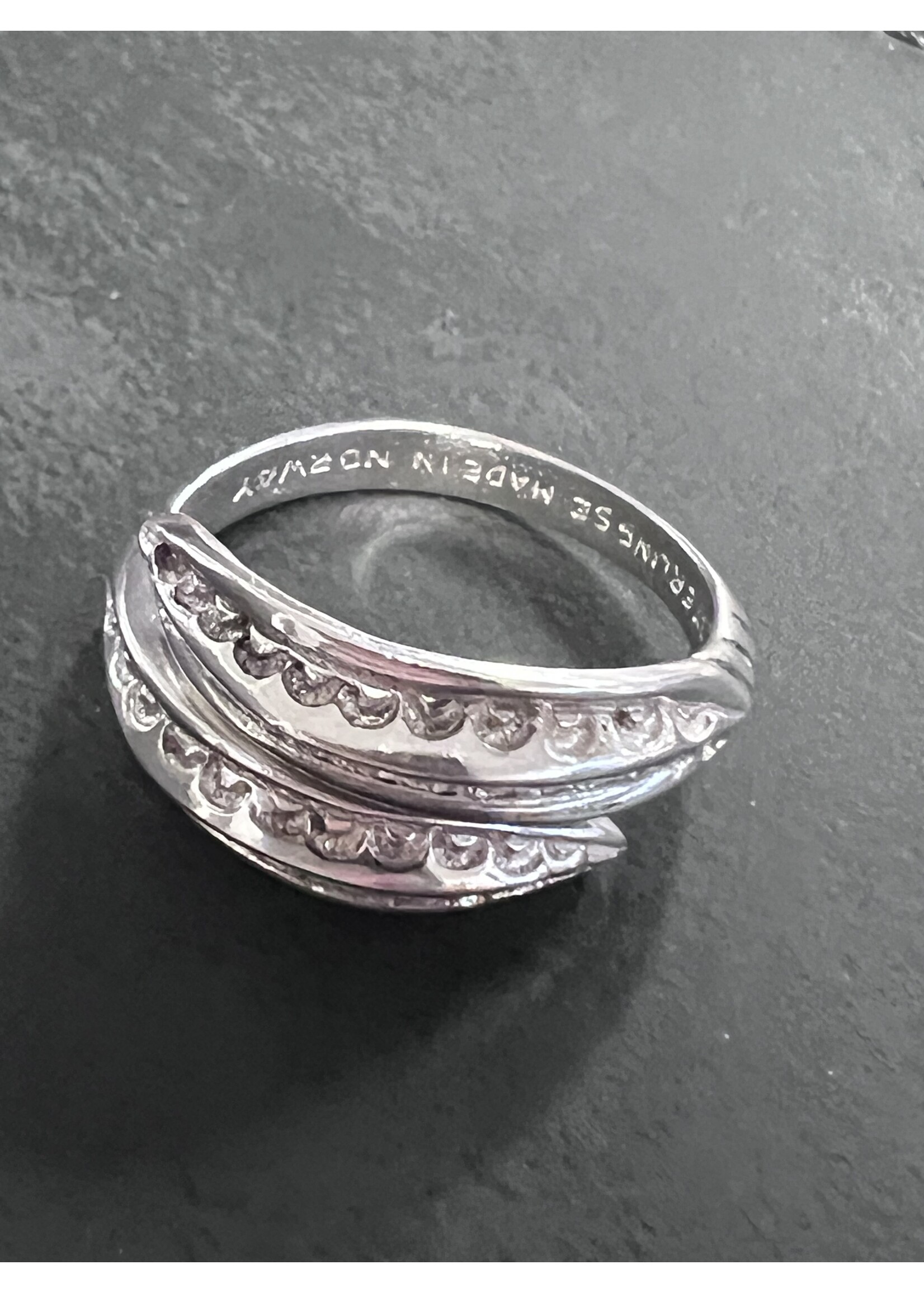 Vintage & Occasion Zilveren ring Norwegen