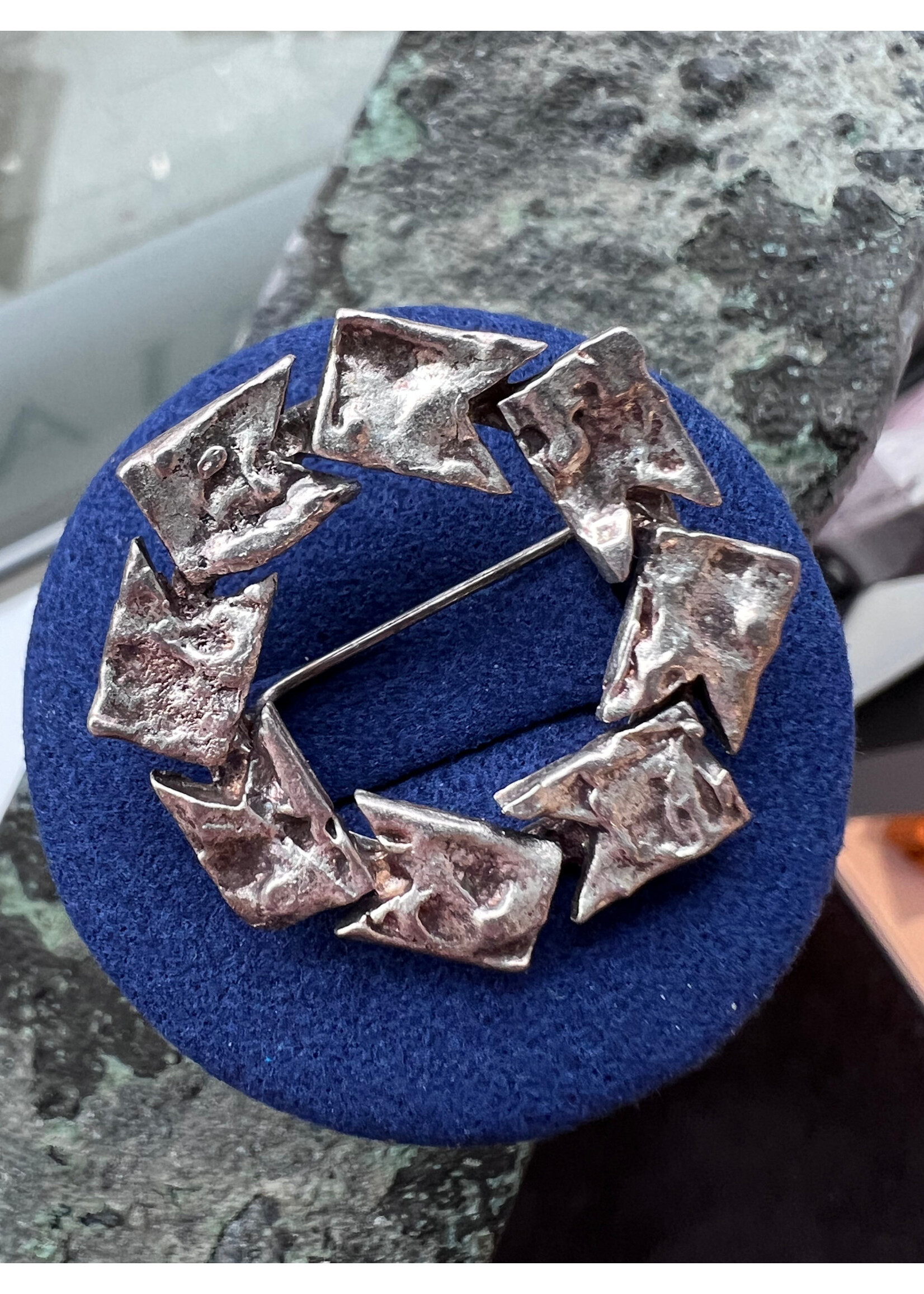 Vintage & Occasion Zilveren broche - Rob Maas