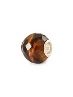 Trollbeads Trollbeads TSTBE-00041 Gefacetteerde gele tijgeroog, rond