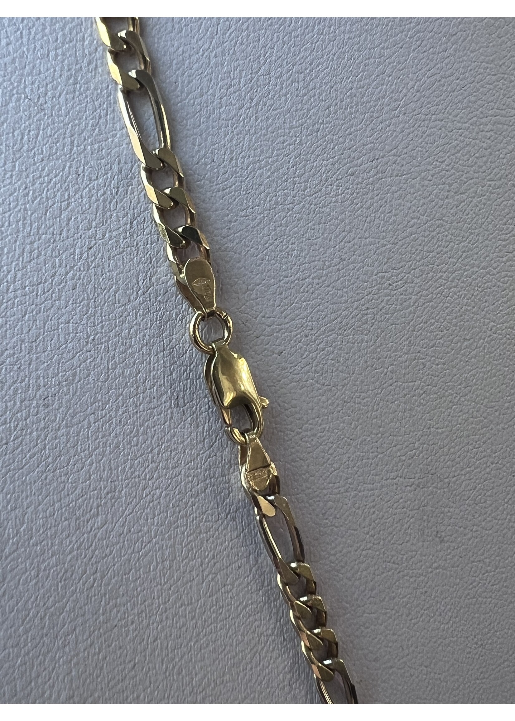 Vintage & Occasion Bicolor ketting figaro - 14k 60 cm