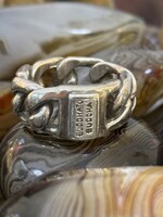 Vintage & Occasion zilveren ring buddha to buddha - maat 19