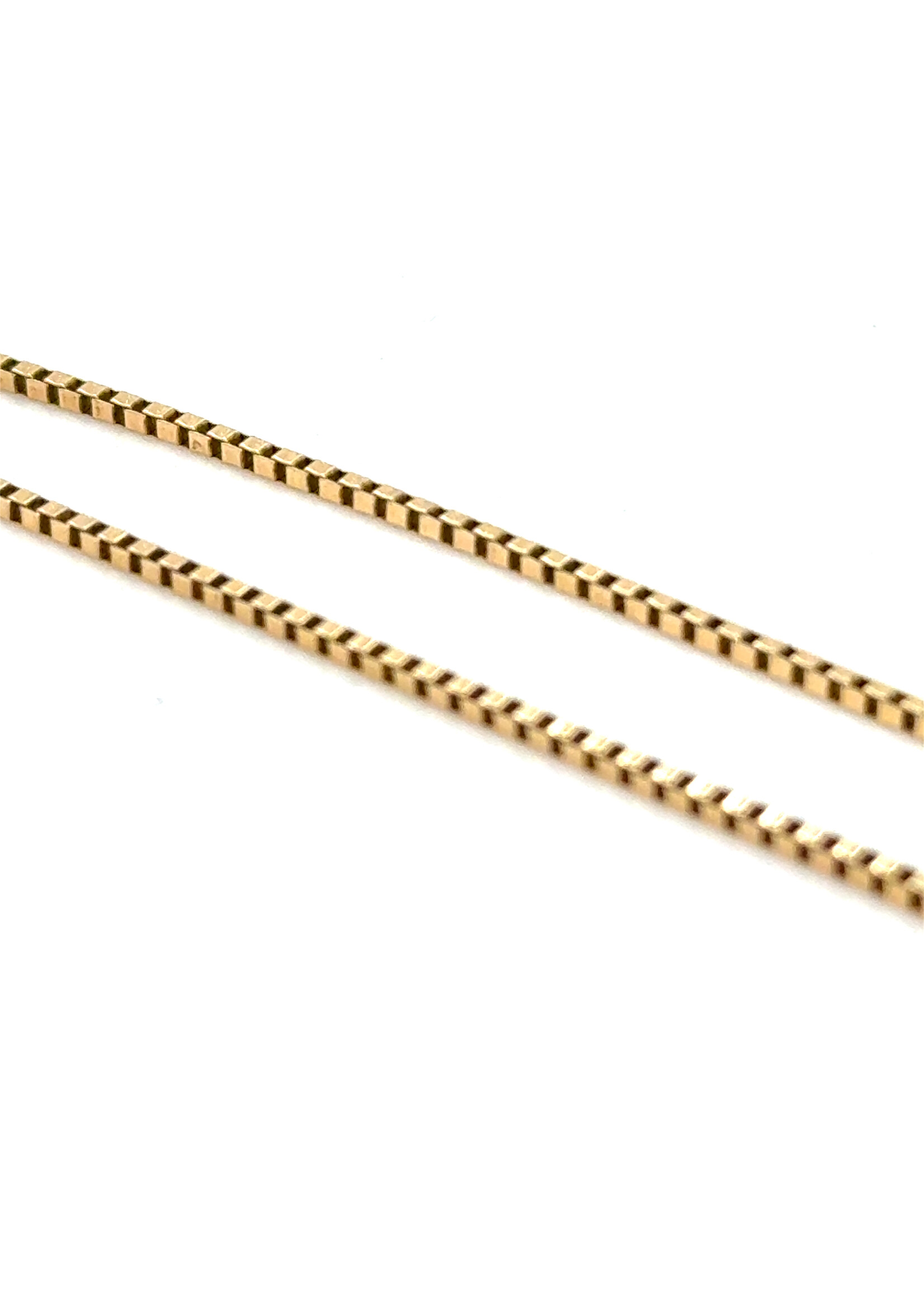 Vintage & Occasion Geelgouden collier 14k - 60 cm