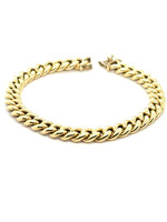 Vintage & Occasion Geelgouden 14 k   gourmette armband
