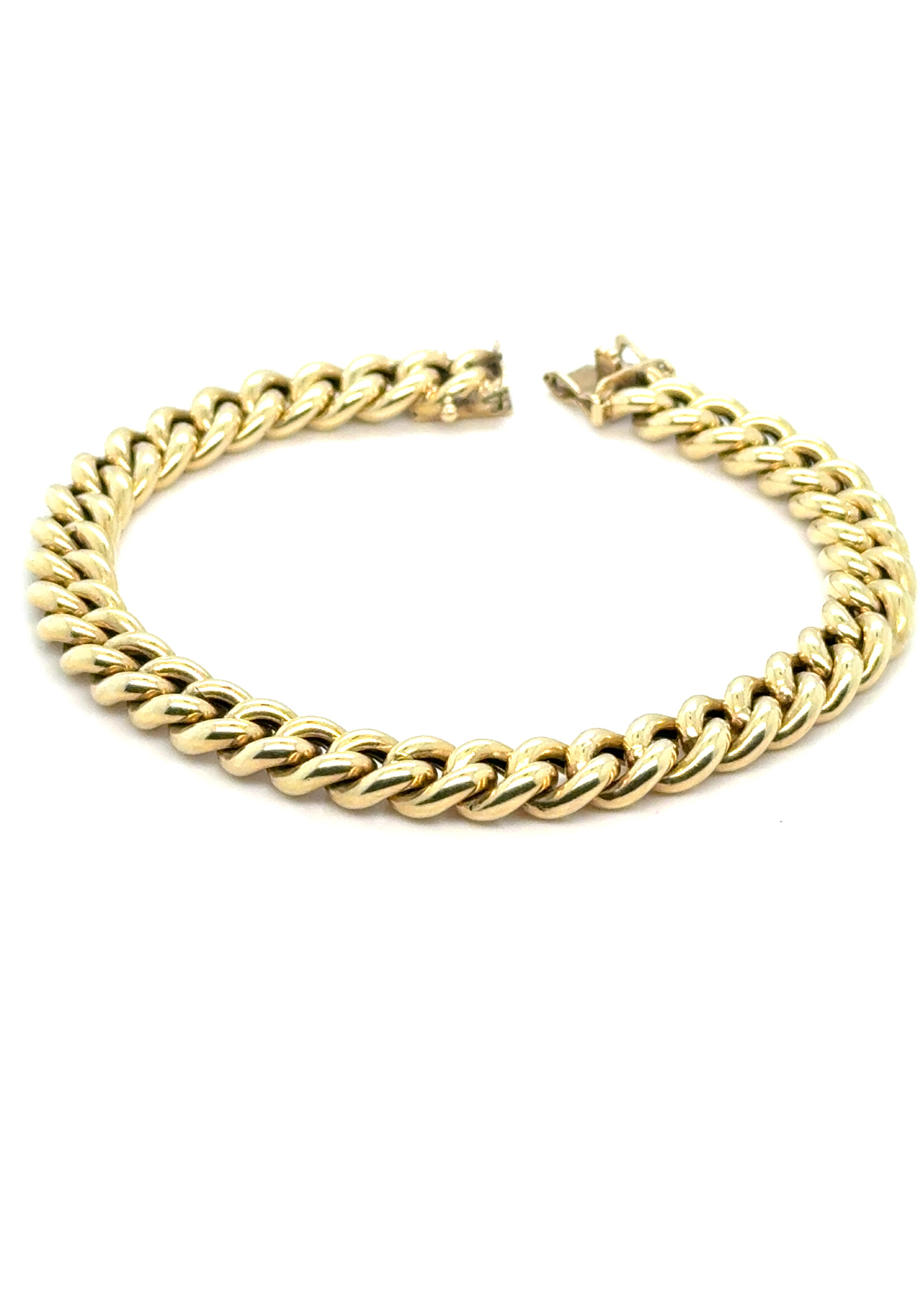 Vintage & Occasion Geelgouden 14 k   gourmette armband