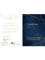 Certificaat van het gekochte juweel