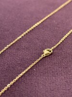 Cataleya jewels Geelgouden 18k anker collier - lengte 45 cm