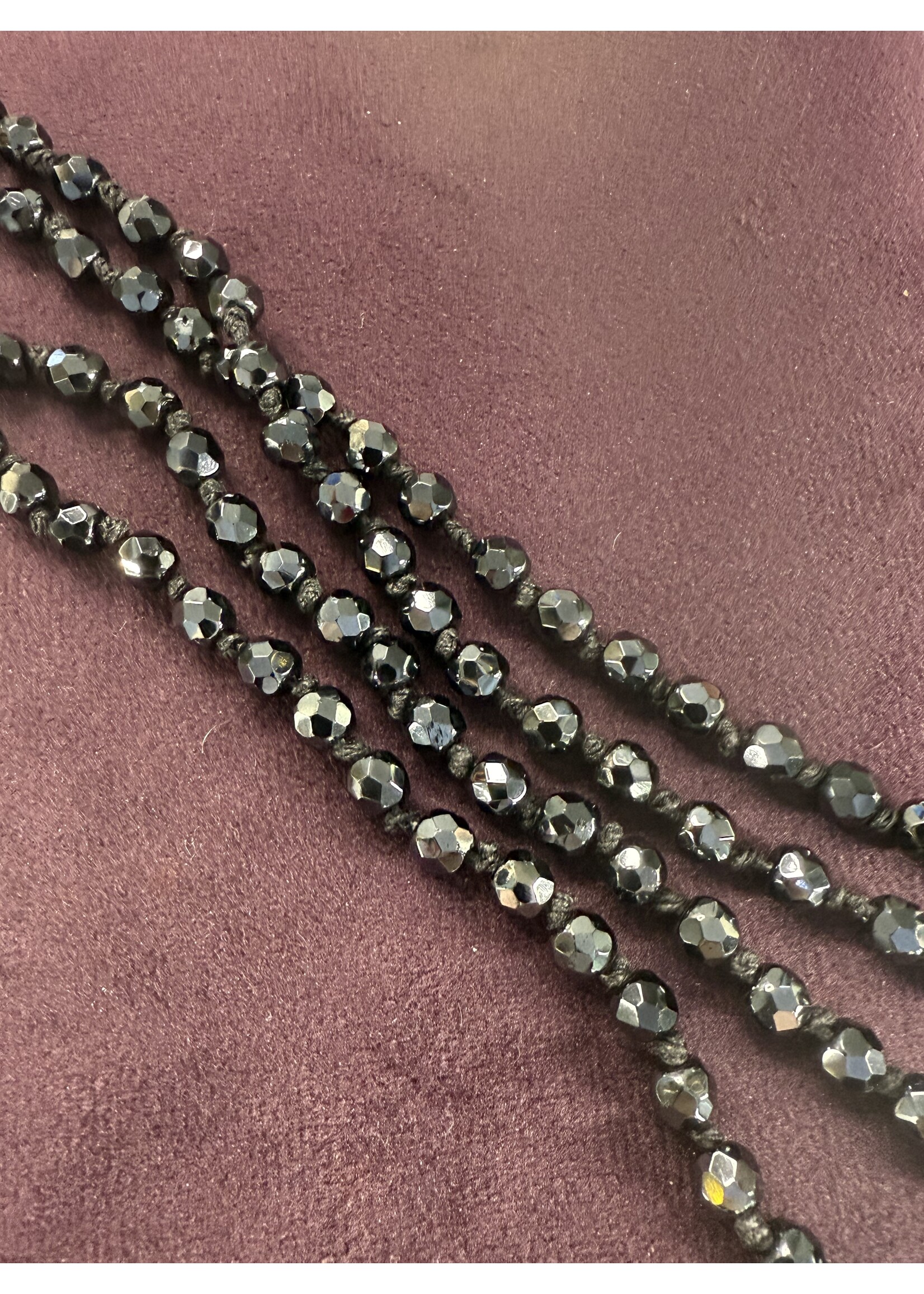 Vintage & Occasion Occasion collier git 175cm met sluiting