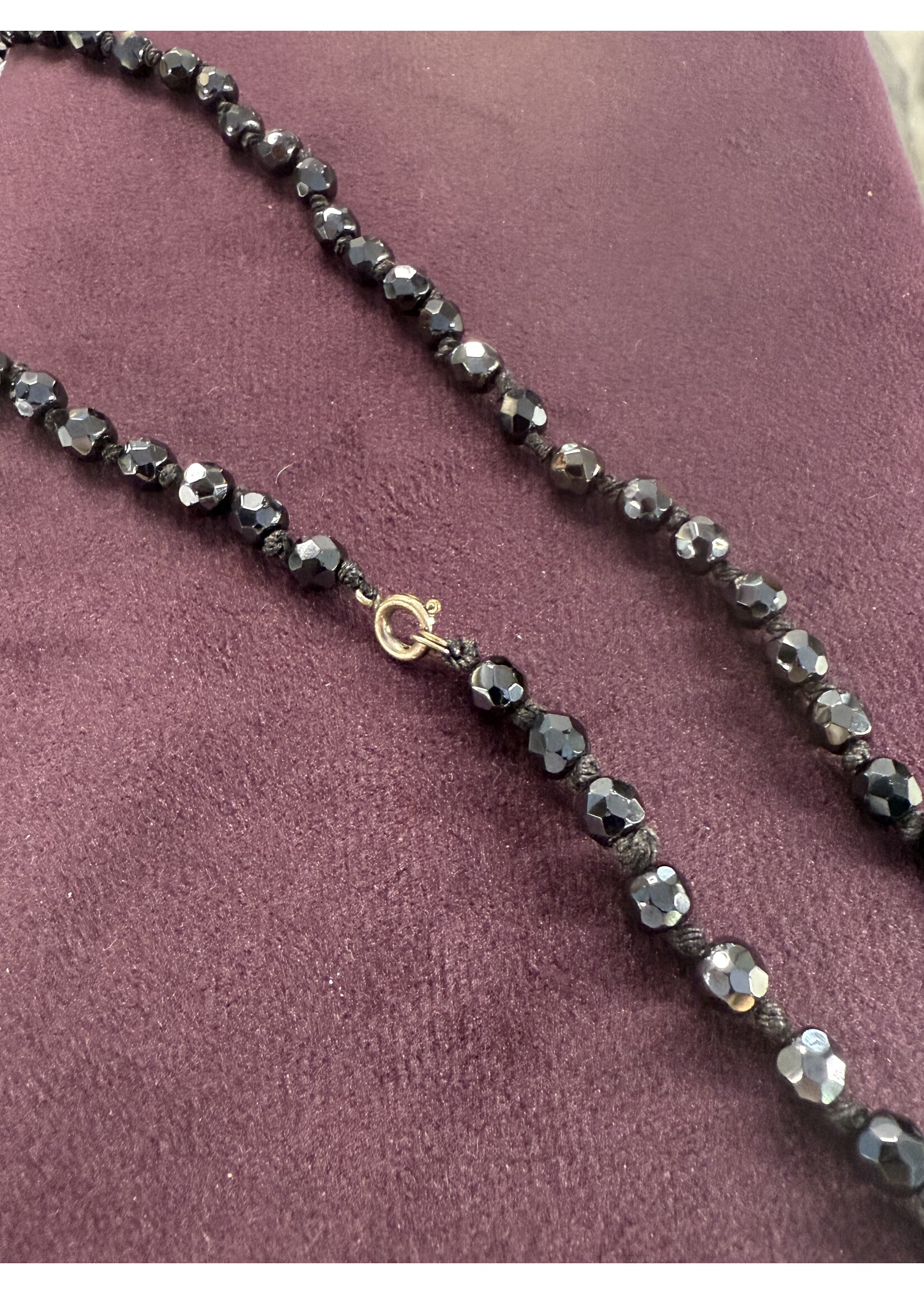 Vintage & Occasion Occasion collier git 175cm met sluiting