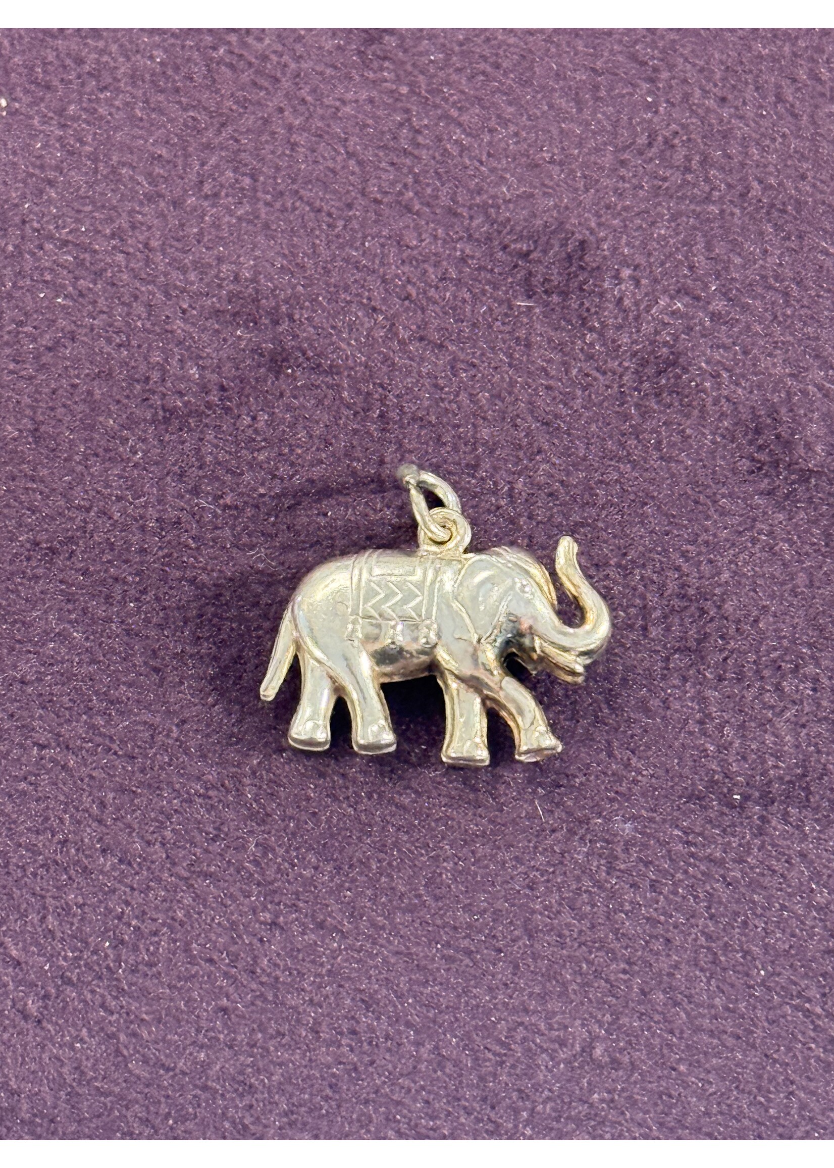 Vintage & Occasion Zilveren bedel olifant