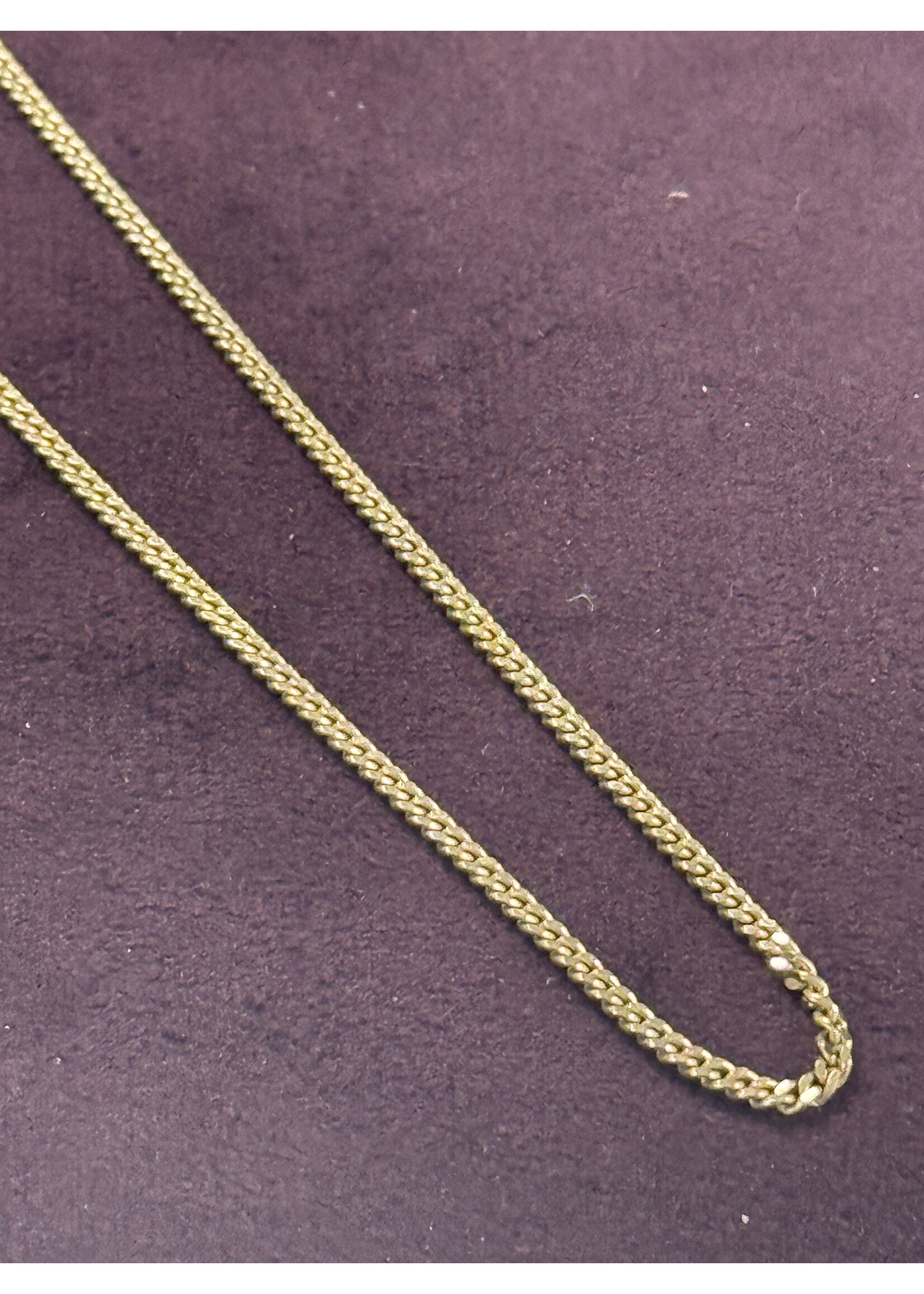 Vintage & Occasion Geelgouden collier 14 k  gourmet - lengte 60cm