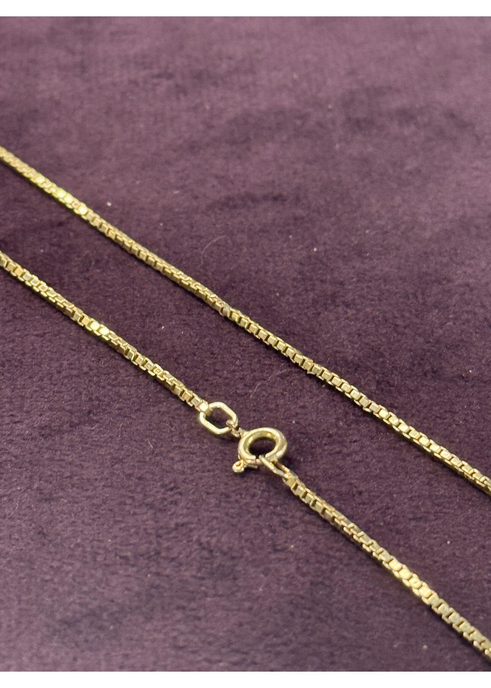 Vintage & Occasion Geelgouden collier 14k - lengte 45 cm
