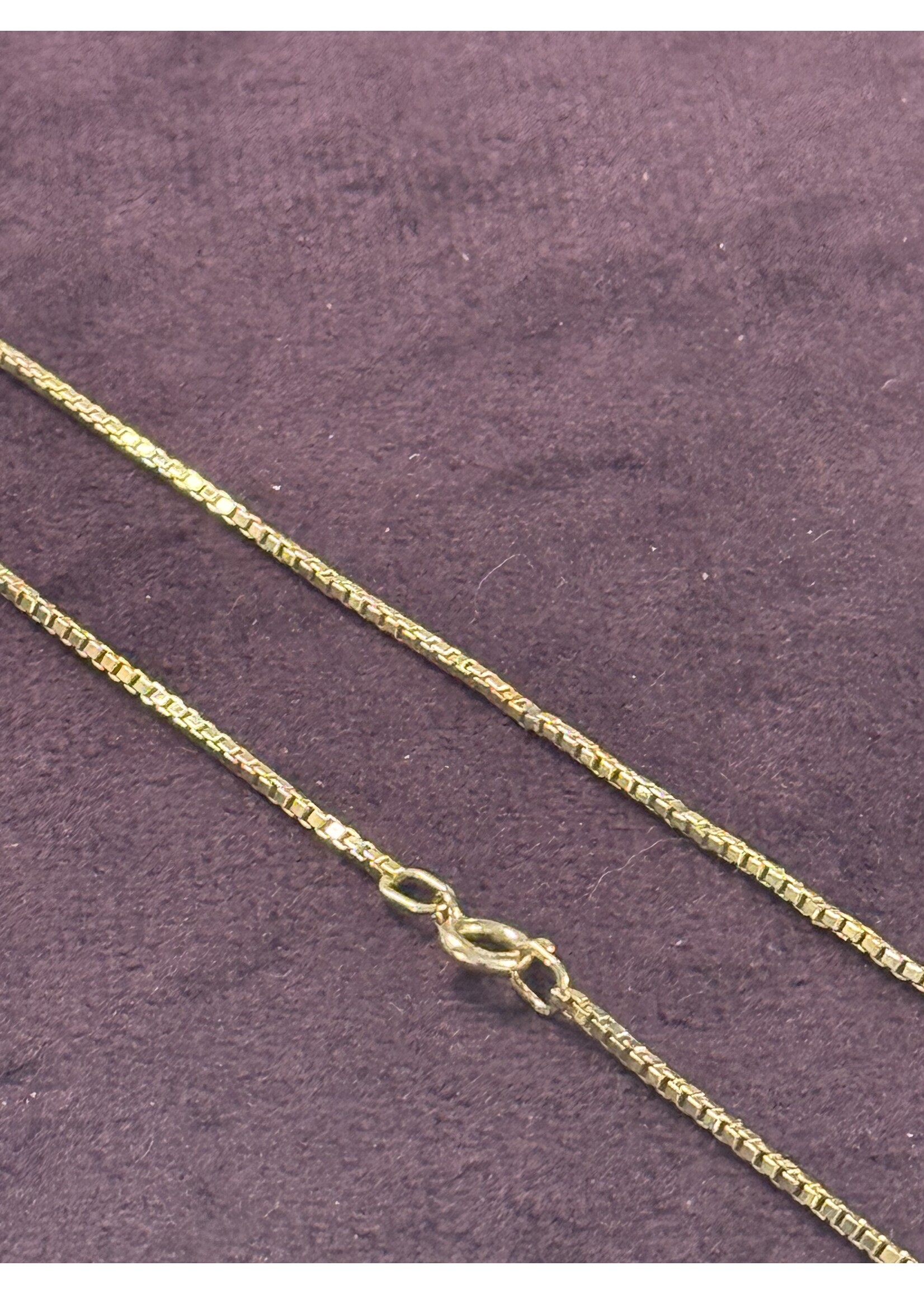 Vintage & Occasion Geelgouden collier 14k - lengte 45 cm