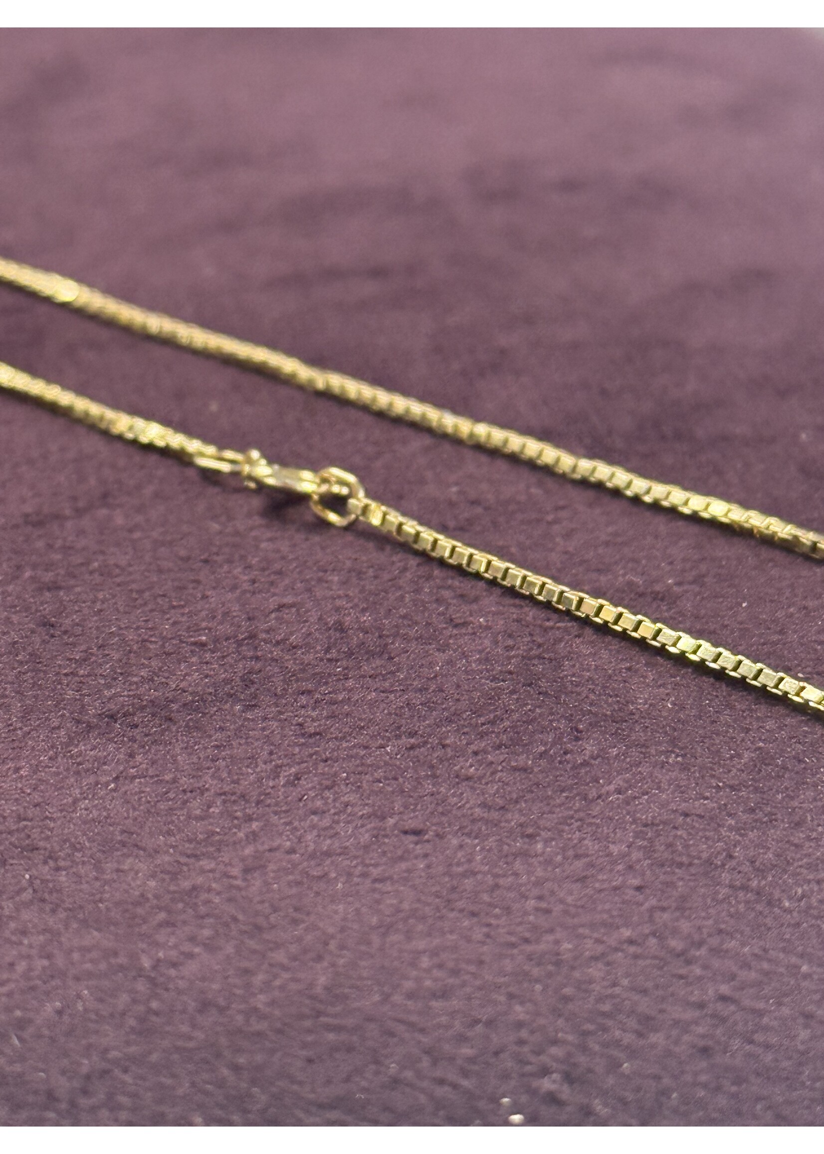Vintage & Occasion Geelgouden collier 14k - lengte 45 cm