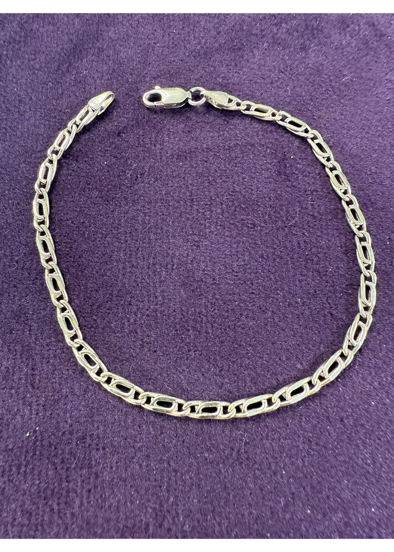 Vintage & Occasion Geelgouden valkenoog armband -  lengte 19cm