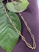 Vintage & Occasion Occasion geelgouden collier ovale schakel  - lengte 46 cm
