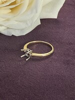 Vintage & Occasion Geelgouden 18 k montuur - maat 17.5