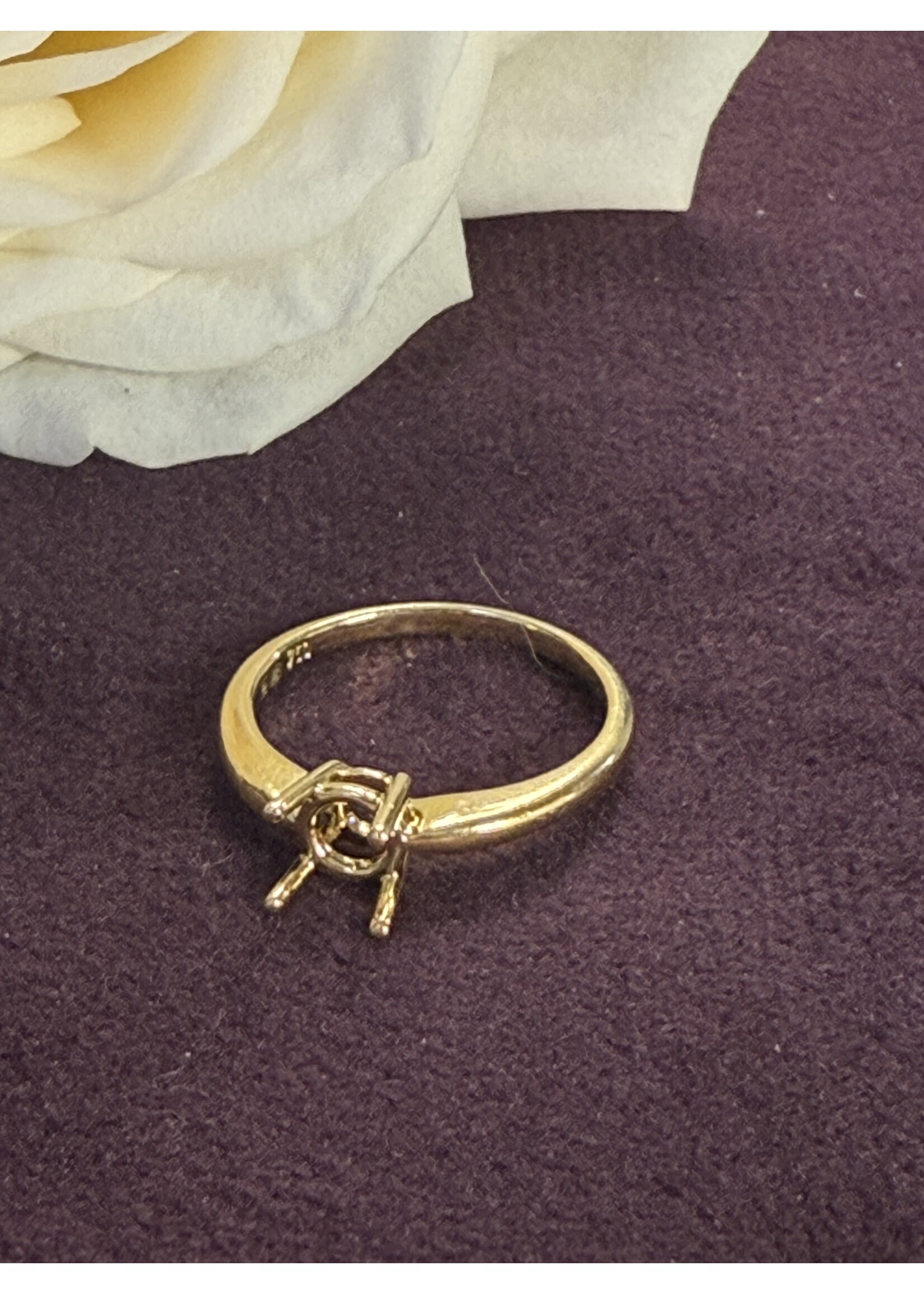 Vintage & Occasion Geelgouden montuur - maat 17.5