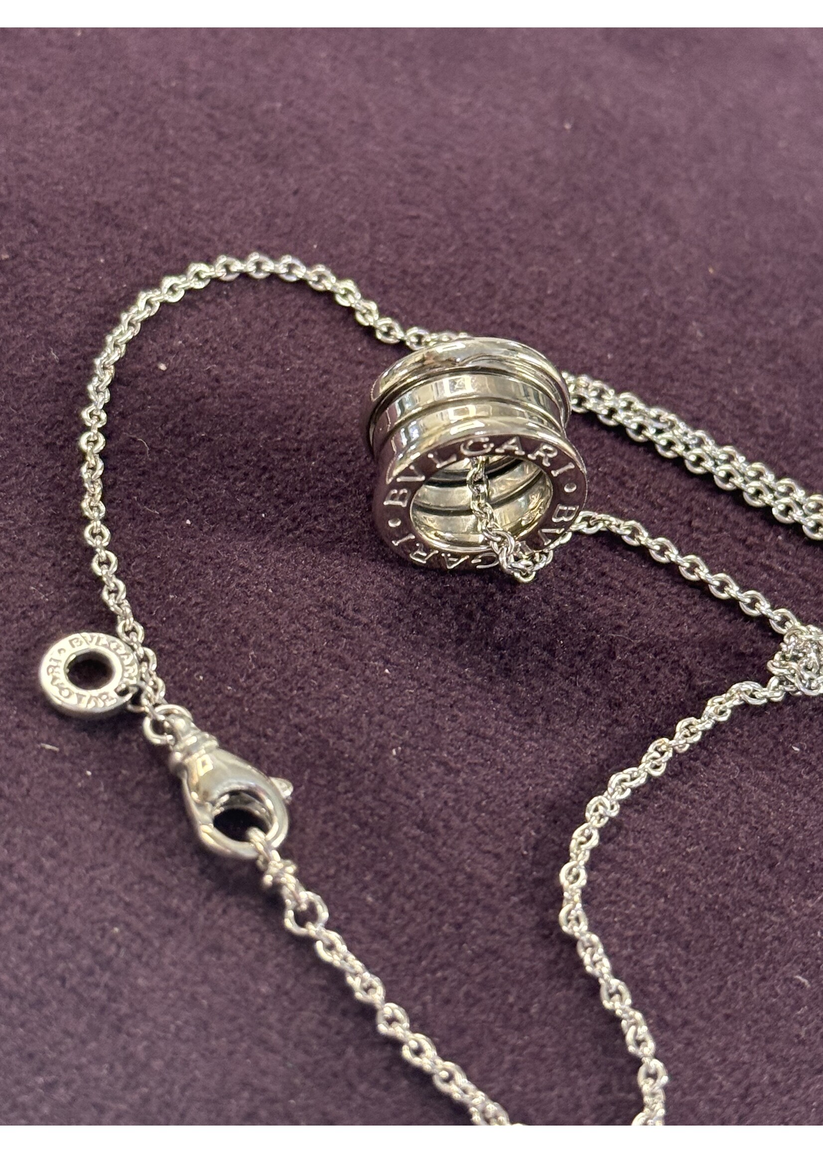 Vintage & Occasion Witgouden collier bvlgari