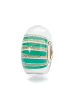 Trollbeads Trollbeads - Glaskraal - Glitterstreep - TGLBE-10429
