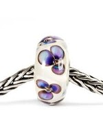 Trollbeads Trollbeads - Ivoren Viooltjes - TGLBE-10168