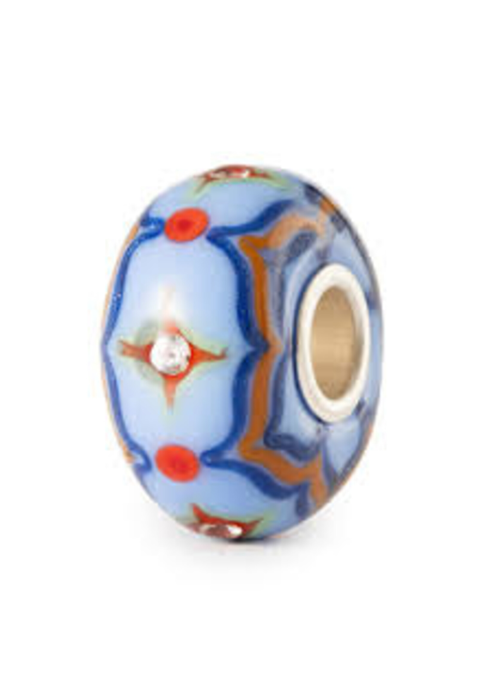 Trollbeads Trollbeads - Azuren Porselein, Glans (Special Edition) - TGLBE-00251