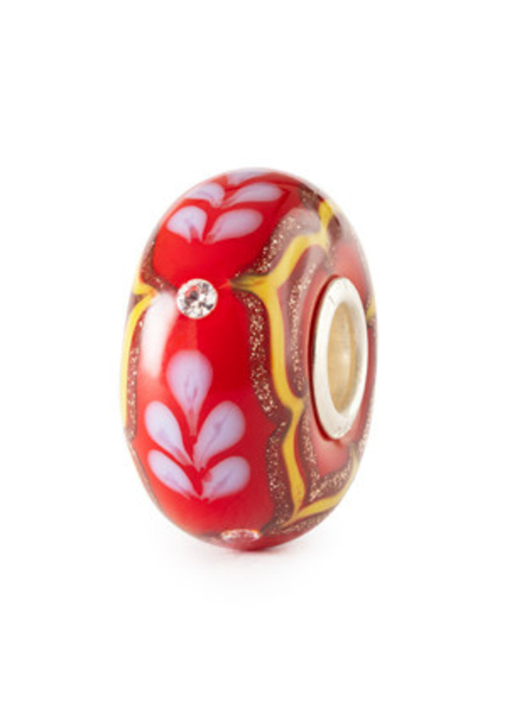 Trollbeads Trollbeads - Karmozijnzijde, Glans (Special Edition) - TGLBE-00254