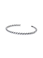 Trollbeads Trollbeads - Twisted zilveren bangle (XS) - TAGBA-00007