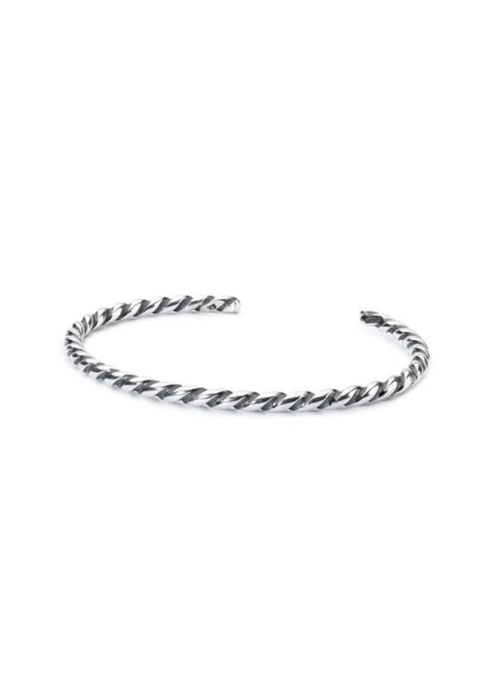 Trollbeads Trollbeads - Twisted zilveren bangle (XS) - TAGBA-00007