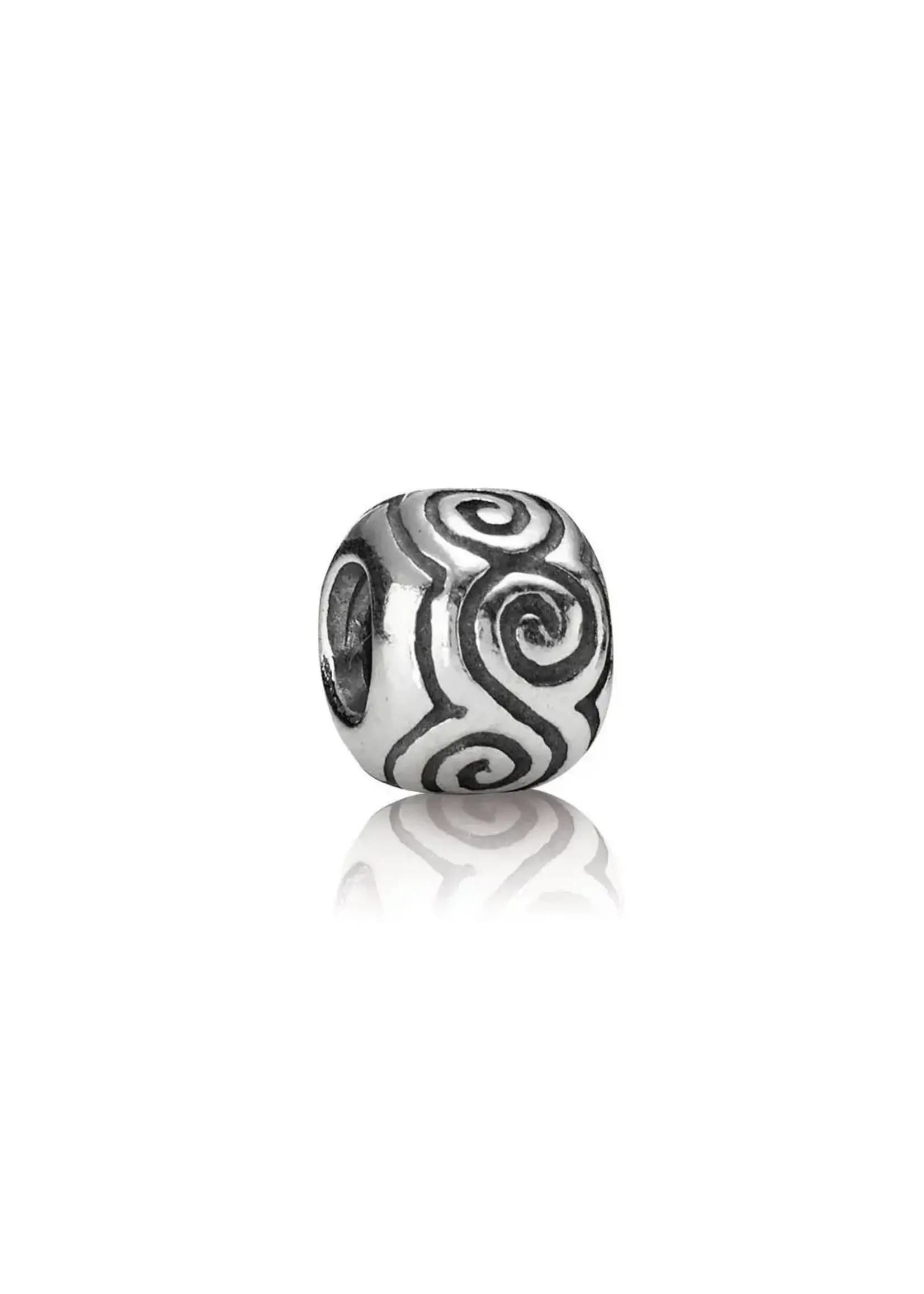 Vintage & Occasion Pandora - Large Swirls bedel zilver - 790228