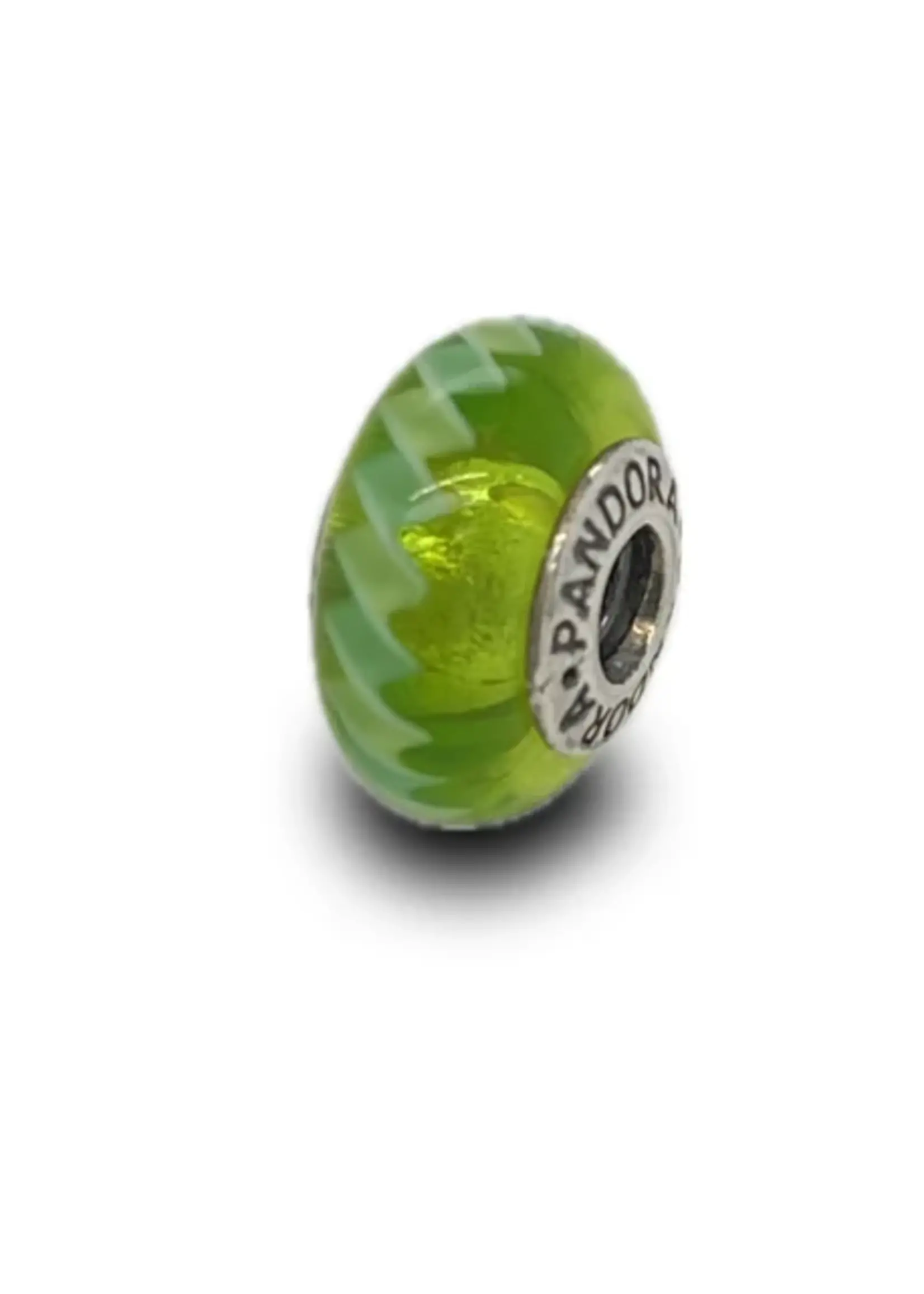 Trollbeads Pandora - Groen facet bedel -790616
