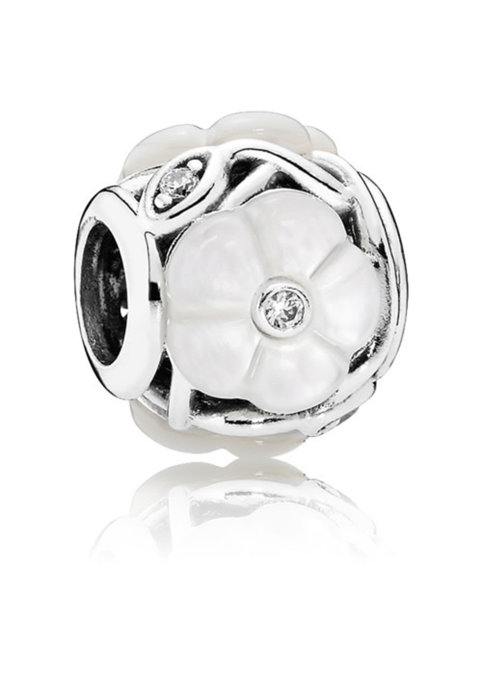 Trollbeads Pandora - Luminous Floral Parelmoer Bedel - 791894