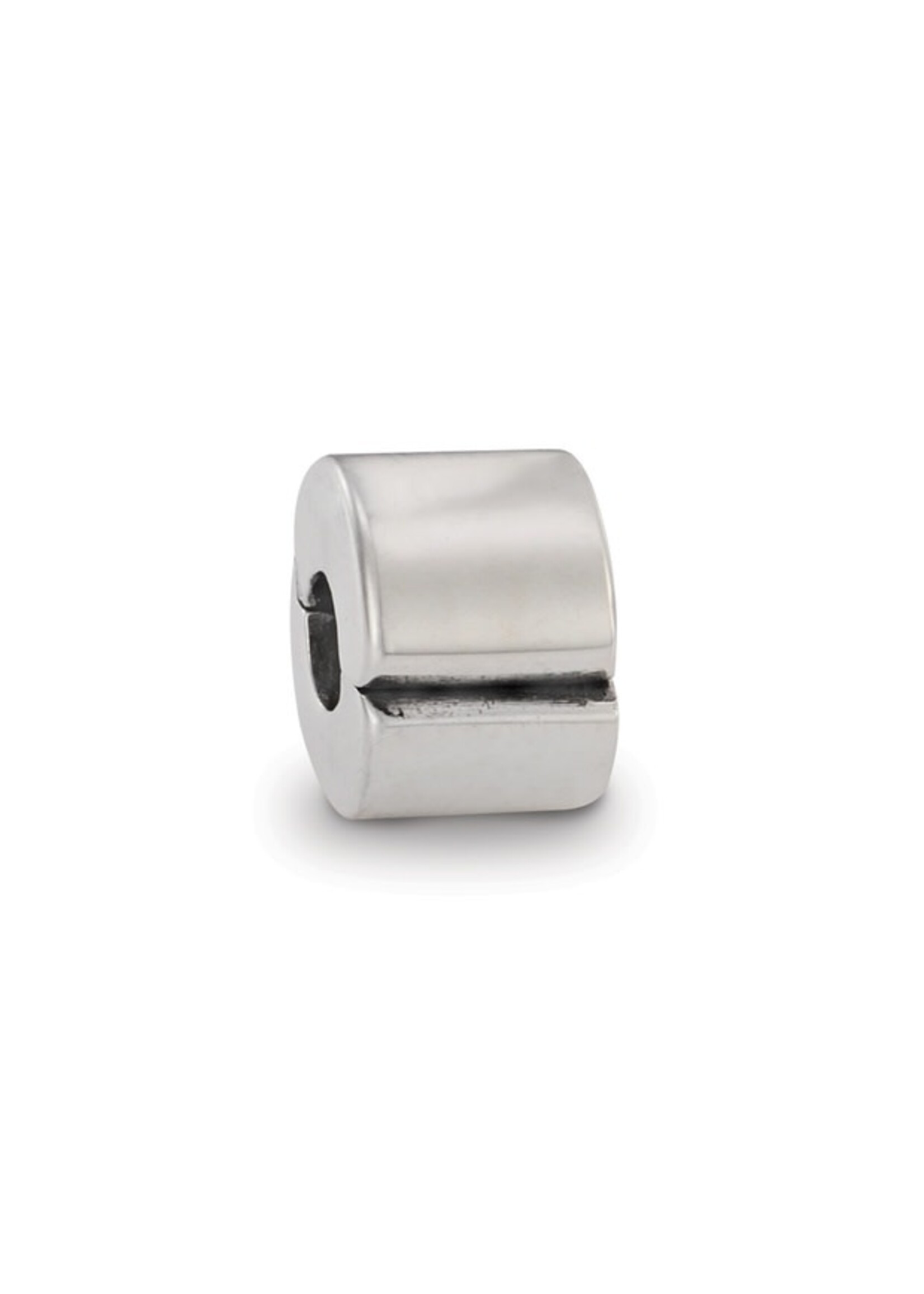 Trollbeads Pandora - Smooth Plain Clip zilver -790138