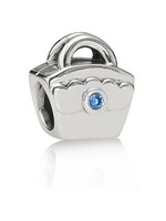Trollbeads Pandora - Tas met blauwe zirkonia -790473