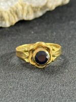 Vintage & Occasion Geelgouden 14 k Surinaamse kinderring - maat 14