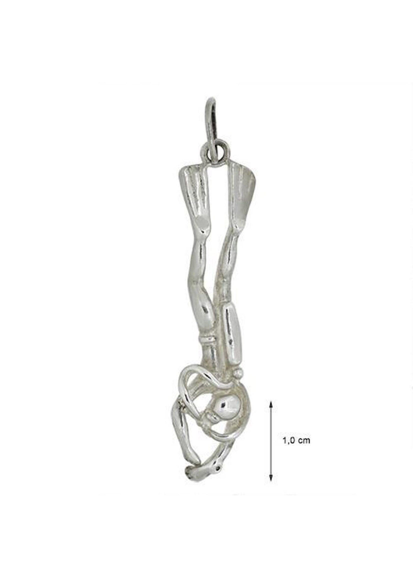 Vintage & Occasion Zilveren Hanger Duiker