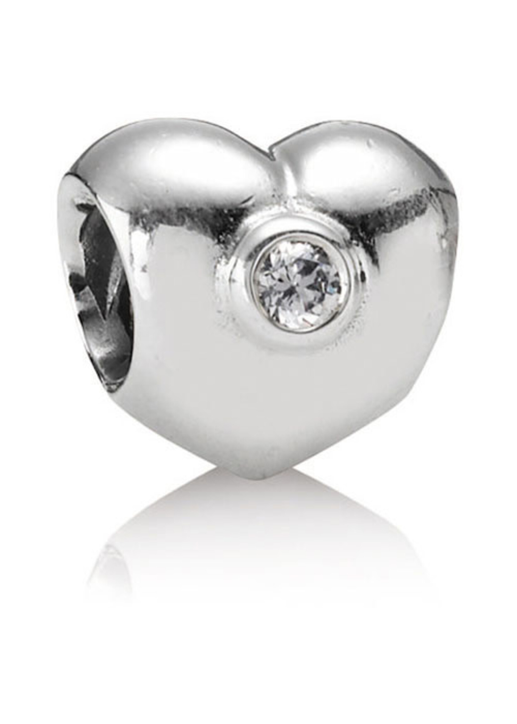 Vintage & Occasion Pandora - Hart met zirkonia transparant - 790134