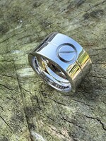 Witgouden Cartier high  love ring - maat
