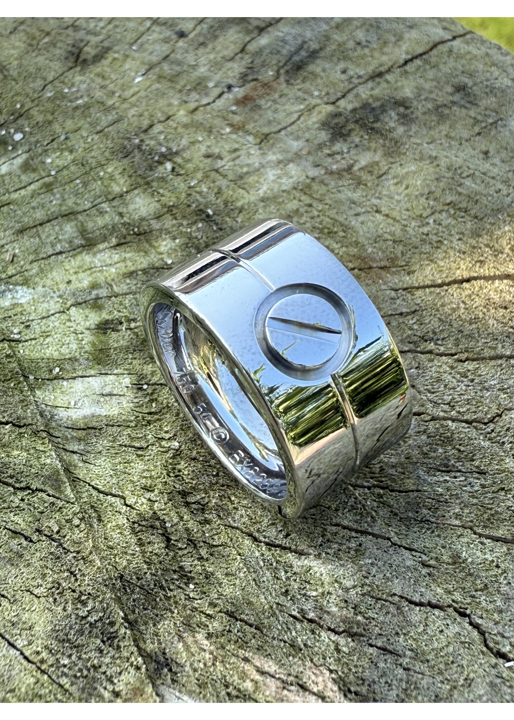 Witgouden Cartier high  love ring - maat