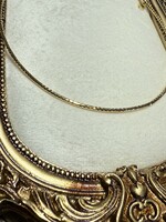 Vintage & Occasion Geelgouden omega collier 14k - lengte 42 cm