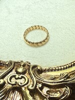 Vintage & Occasion Geelgouden Burma ring 14k - maat 16.5
