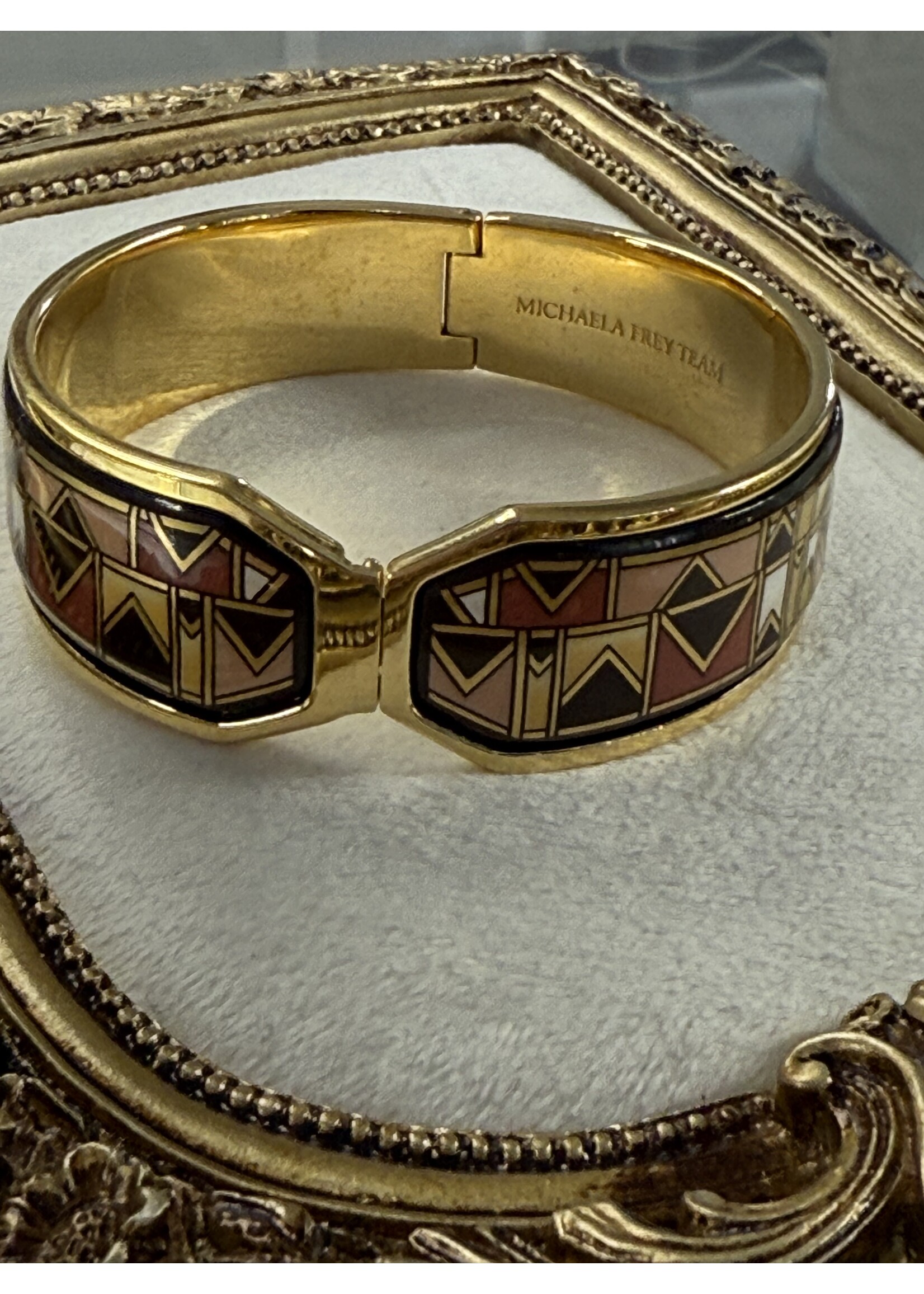 Vintage & Occasion Armband bangle van Frey verguld