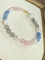 Trollbeads Cataleya Huiscollectie - Mix Pastel - 14k gouden sluiting