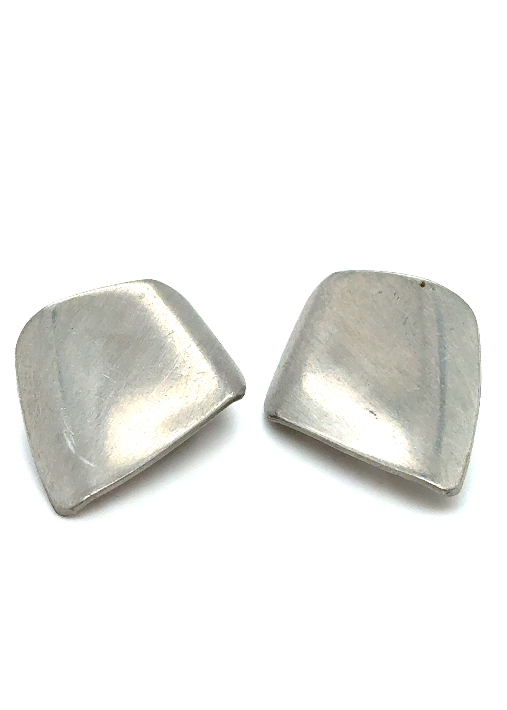 Vintage & Occasion Zilveren oorclips van jensen